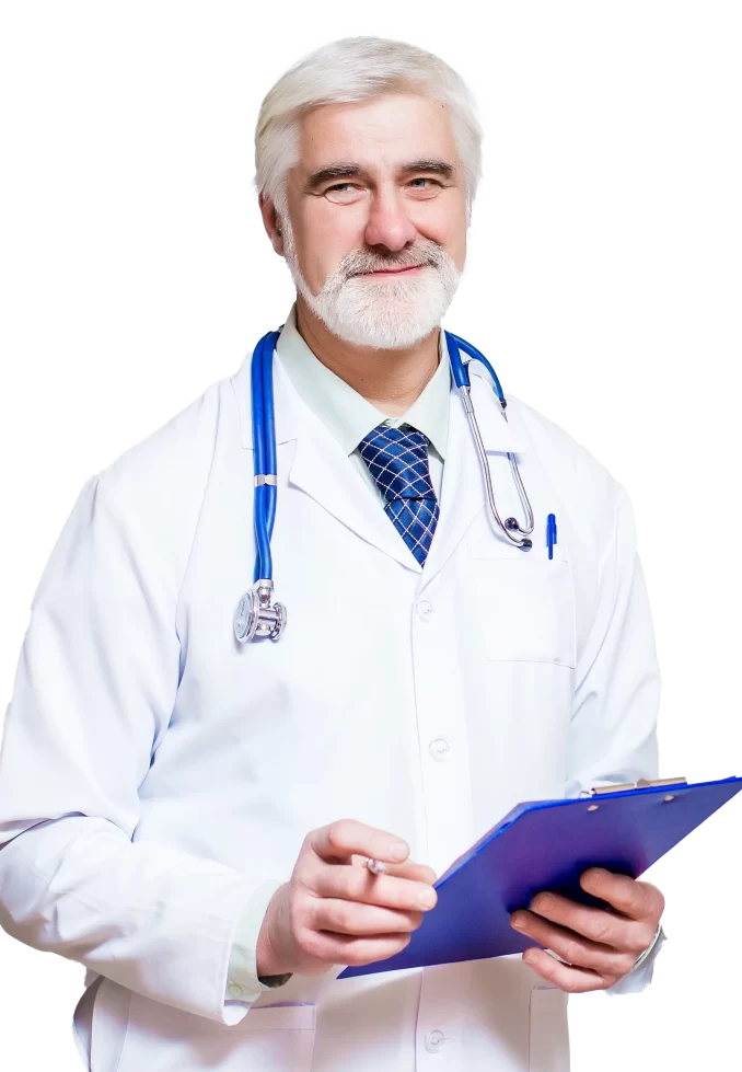 doctor-standing-with-folder-stethoscope